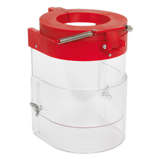 Sealey Drill Press Flip-Up Safety Guard Collar Diameter Ø75mm Red DPG230