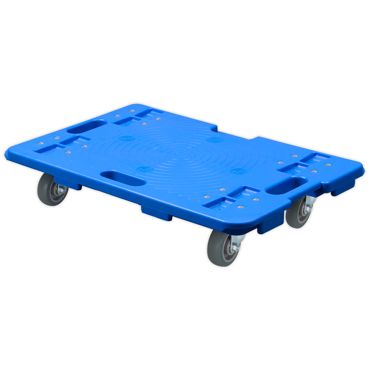 Sealey Interlocking Plastic Dolly Built-In Carry Handles 150kg Capacity CM150