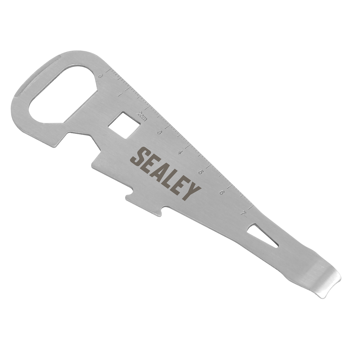 Sealey Paint Can Opener Multi-Tool 7-in-1 Versatile Stainless Steel Pocket-Sized
