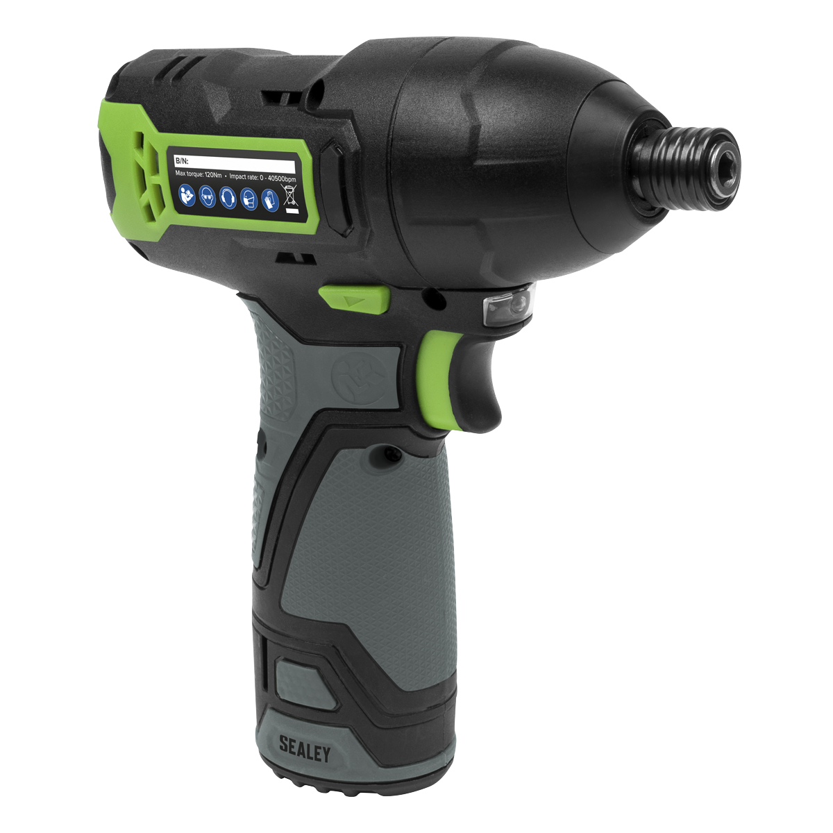 Sealey Cordless Impact Driver 1/4" Hex Drive 10.8V - Body Only CP108VCIDBO