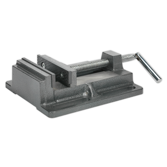 Sealey Drill Vice Standard Cast Construction With Machined Foot 100mm Jaw DPV4