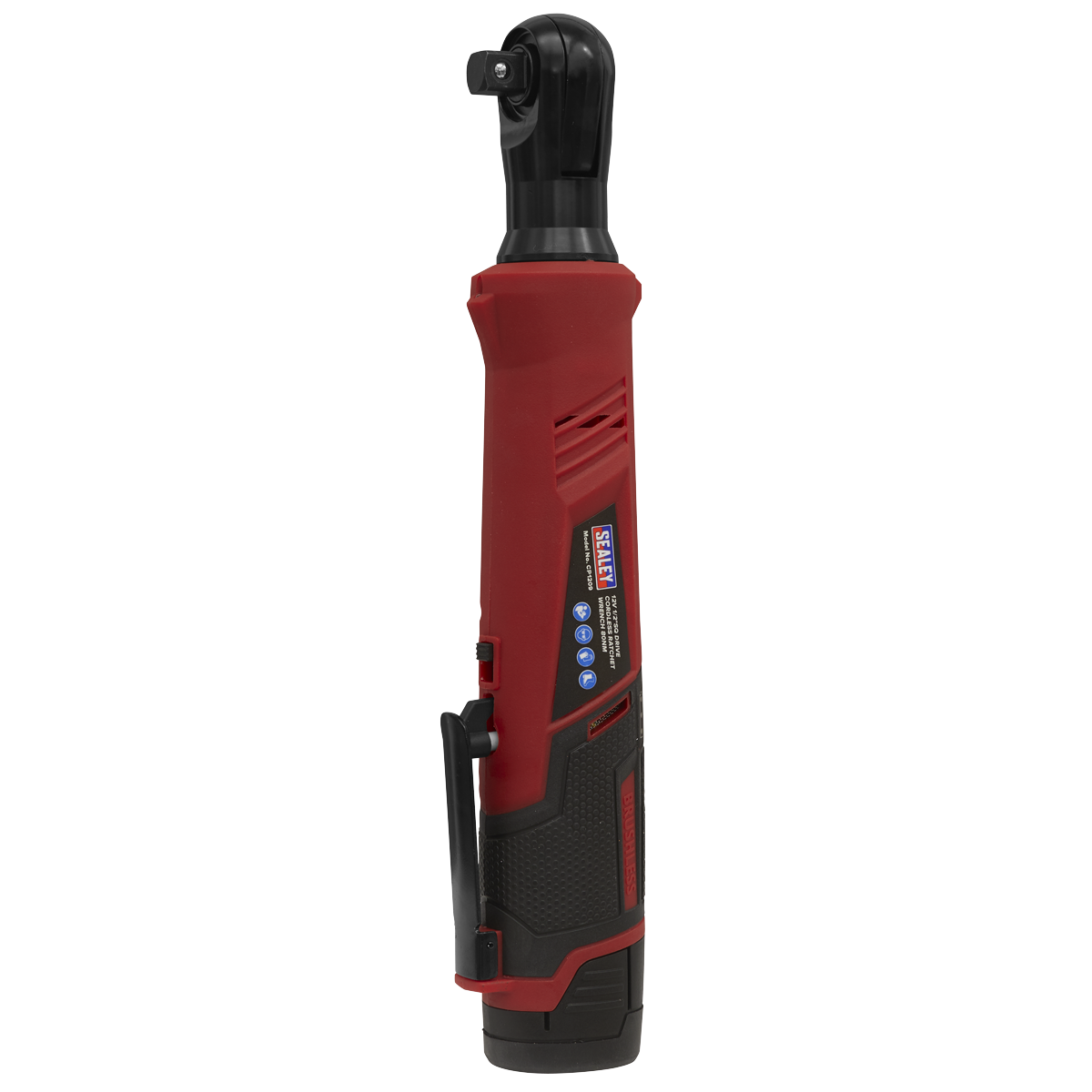 Sealey 12V 1/2" Square Drive Li-Ion Cordless Ratchet Wrench Bare Unit CP1209