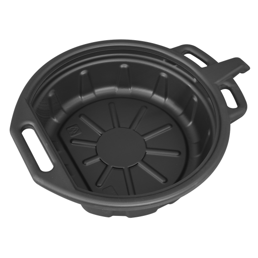 Sealey Oil Fluid Drain Pan High-Density Polyethylene UV Stabiliser 7.6L DRP02