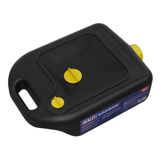 Sealey Oil/Fluid Drain & Recycle Container With Drain Vent 5 Litres 5L DRP06