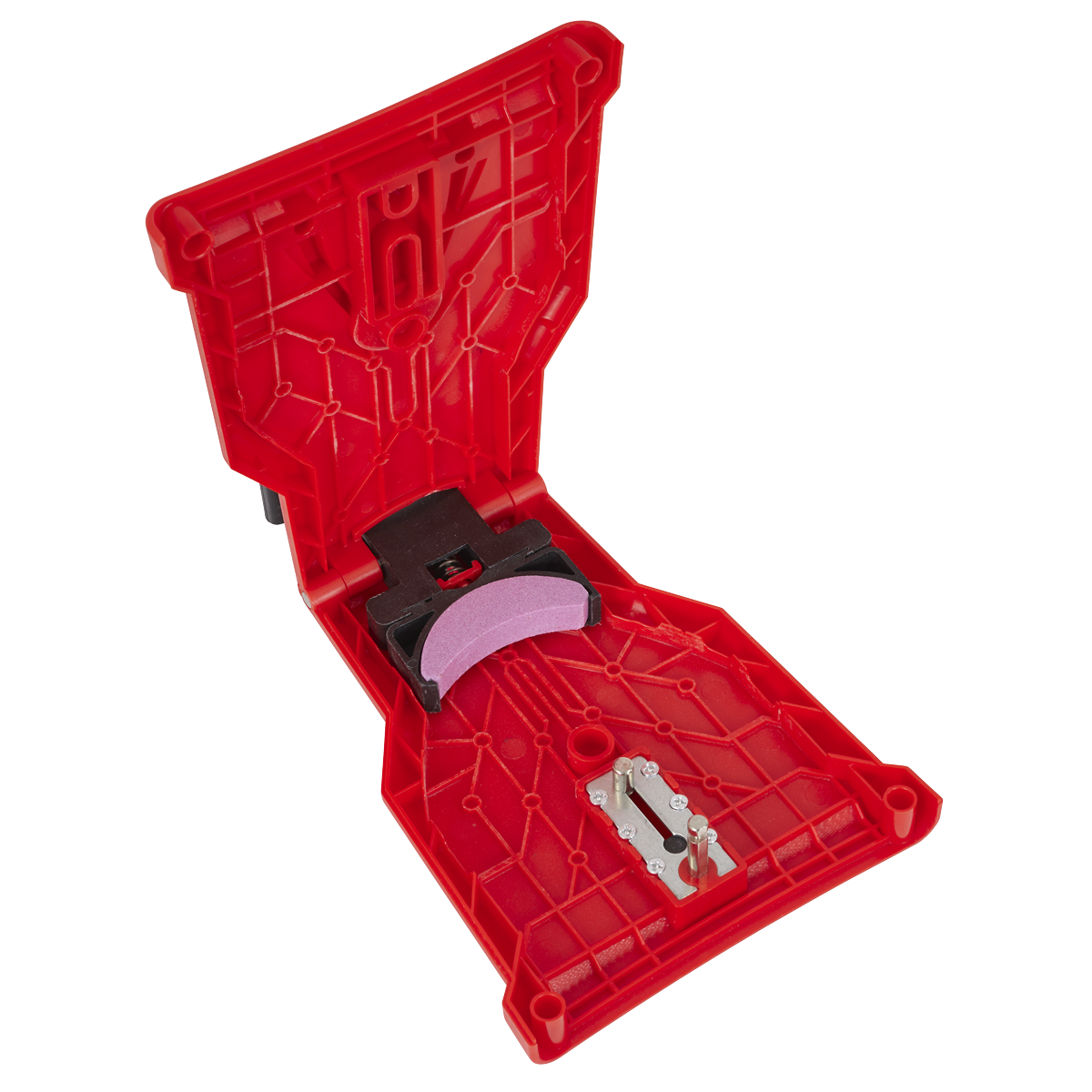 Sealey Chainsaw Teeth Sharpener Lightweight Portable For 14" 20" Chainsaws CS01S
