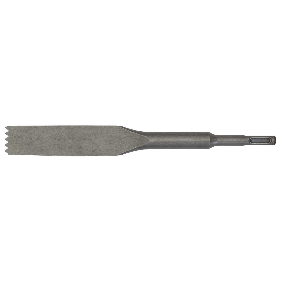 Sealey Toothed Mortar/Comb Chisel 30 x 250mm Standard SDS Plus - Silver D1CC