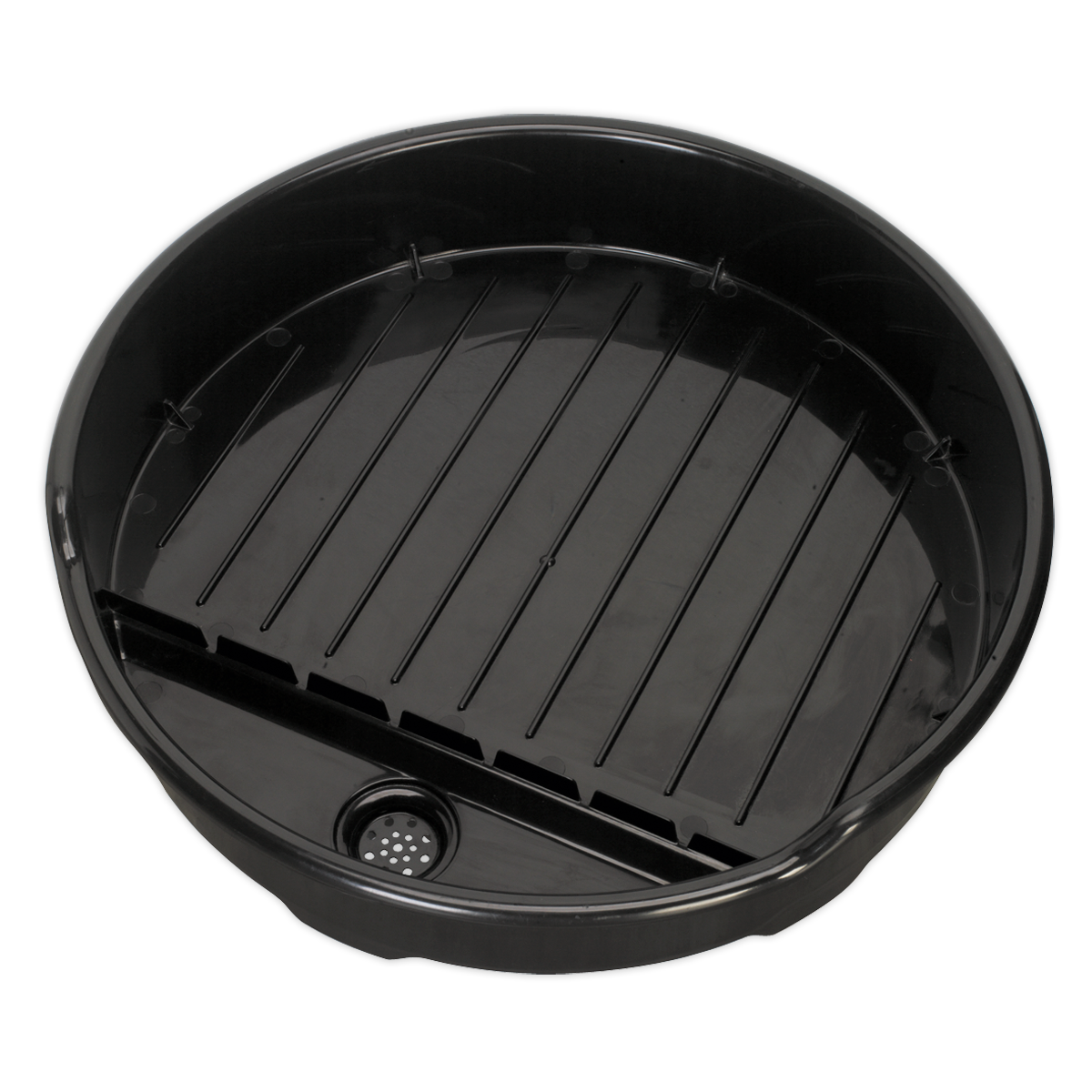 Sealey Oil Drum Drain Pan From Hard-Wearing Polycarbonate Material DRP19