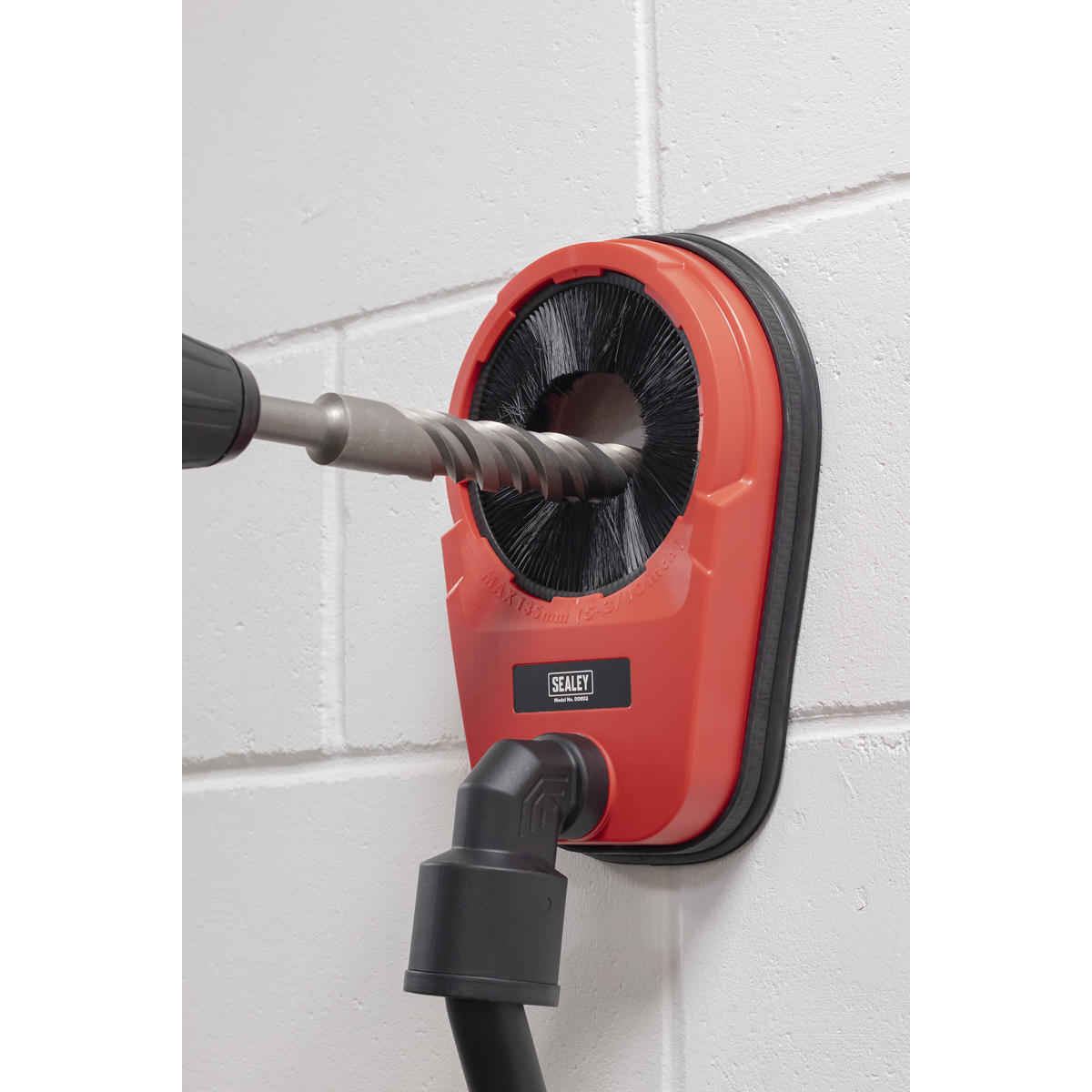 Sealey Ø135mm Drill Dust Extractor Nozzle Fits Ø27mm & Ø58mm Hoses DDE02
