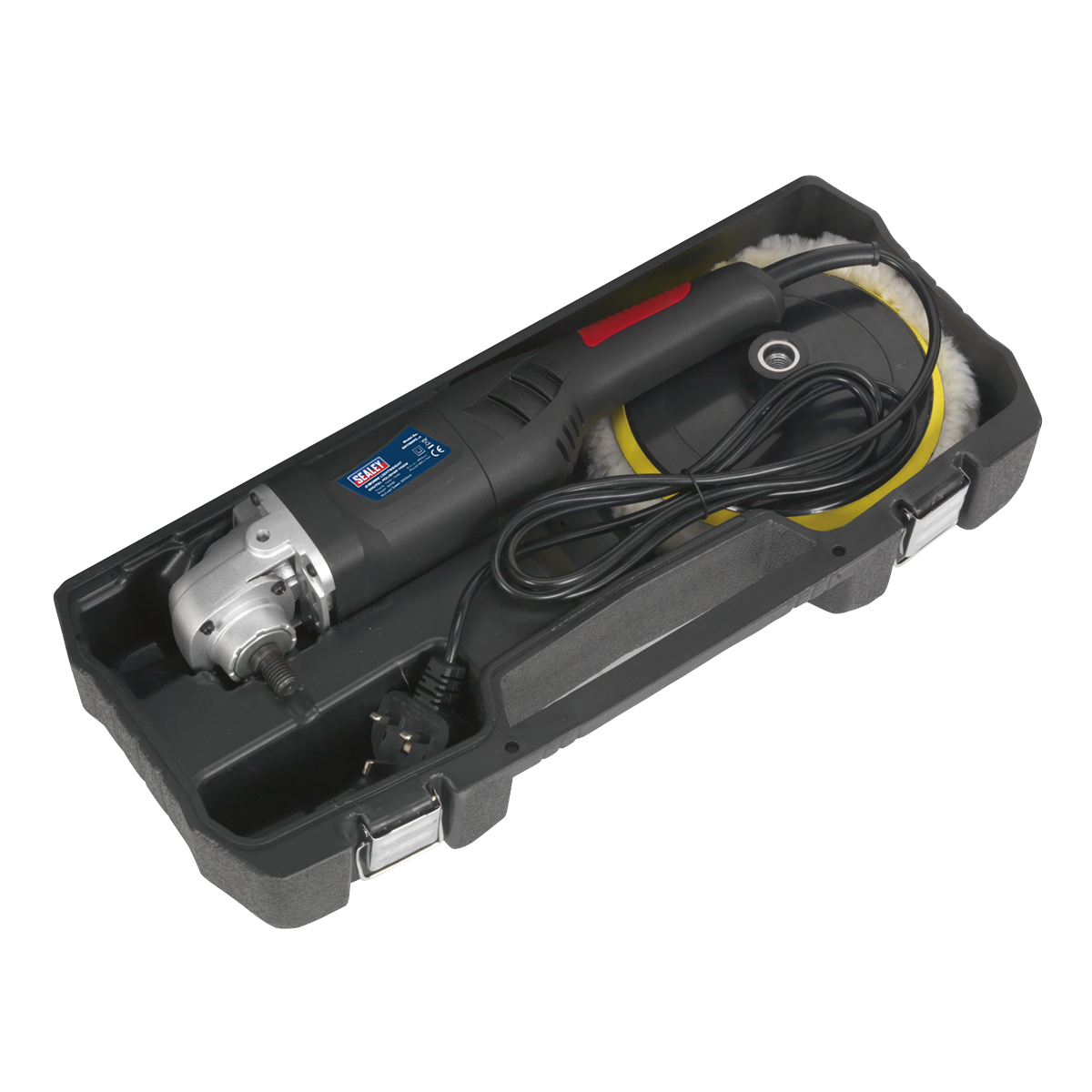 Sealey Polisher Digital 180mm 1100W/230V Lightweight 2m Mains Cable ER1700PD