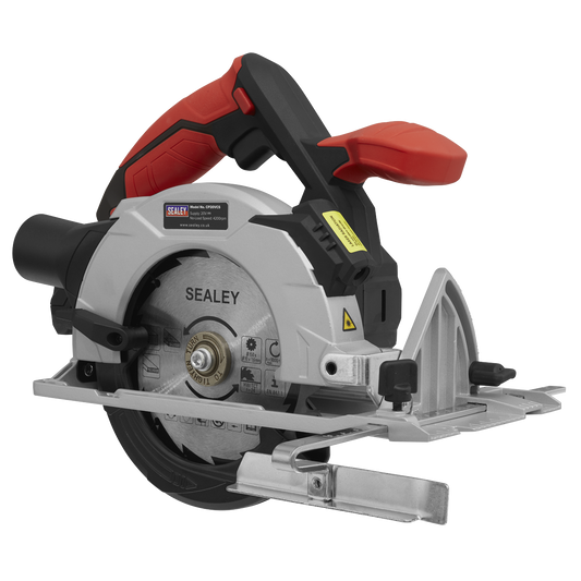 Sealey 20V SV20 Series Ø150mm Lightweight Circular Saw - Body Only CP20VCS