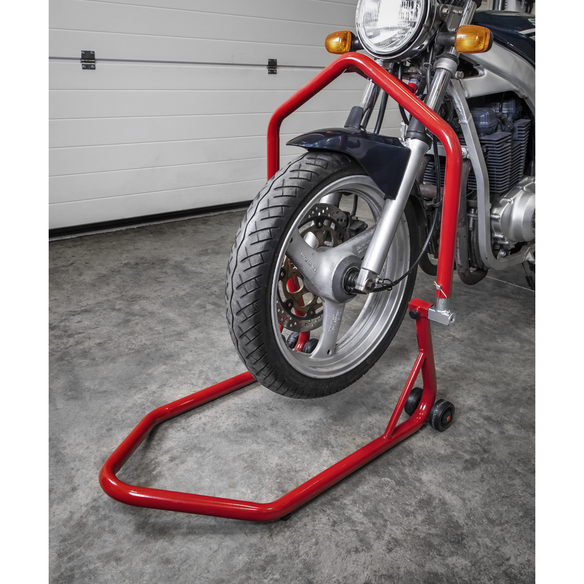 Sealey Front Headstock Stand Tubular Frame With a Range of Pins Red FPS5