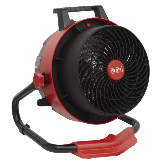 Sealey Industrial Fan Heater With Integral Carry Handle 3000W Portable FH3000