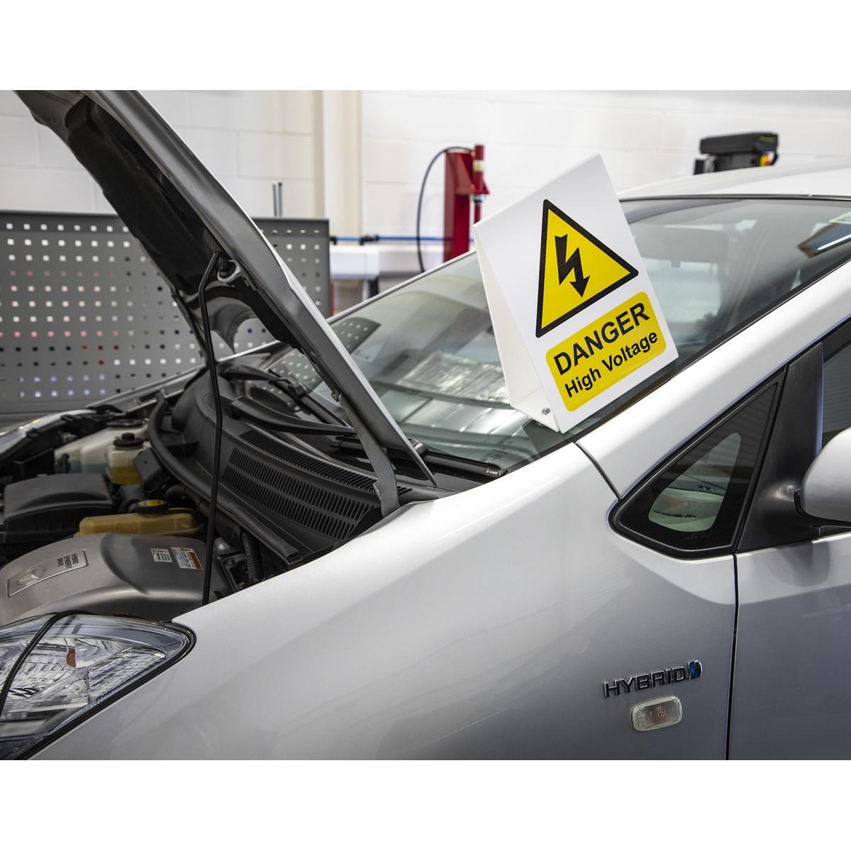 Sealey Exclusion Zone Kit For Hybrid & Electrical Vehicles 6 Posts HP55K1COMBO
