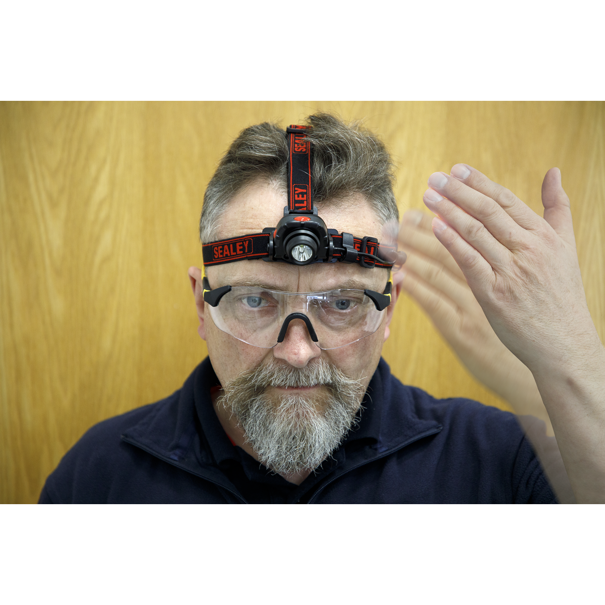 Sealey Rechargeable Head Torch 3W CREE LED 180 Lumens Adjustable HT106LED
