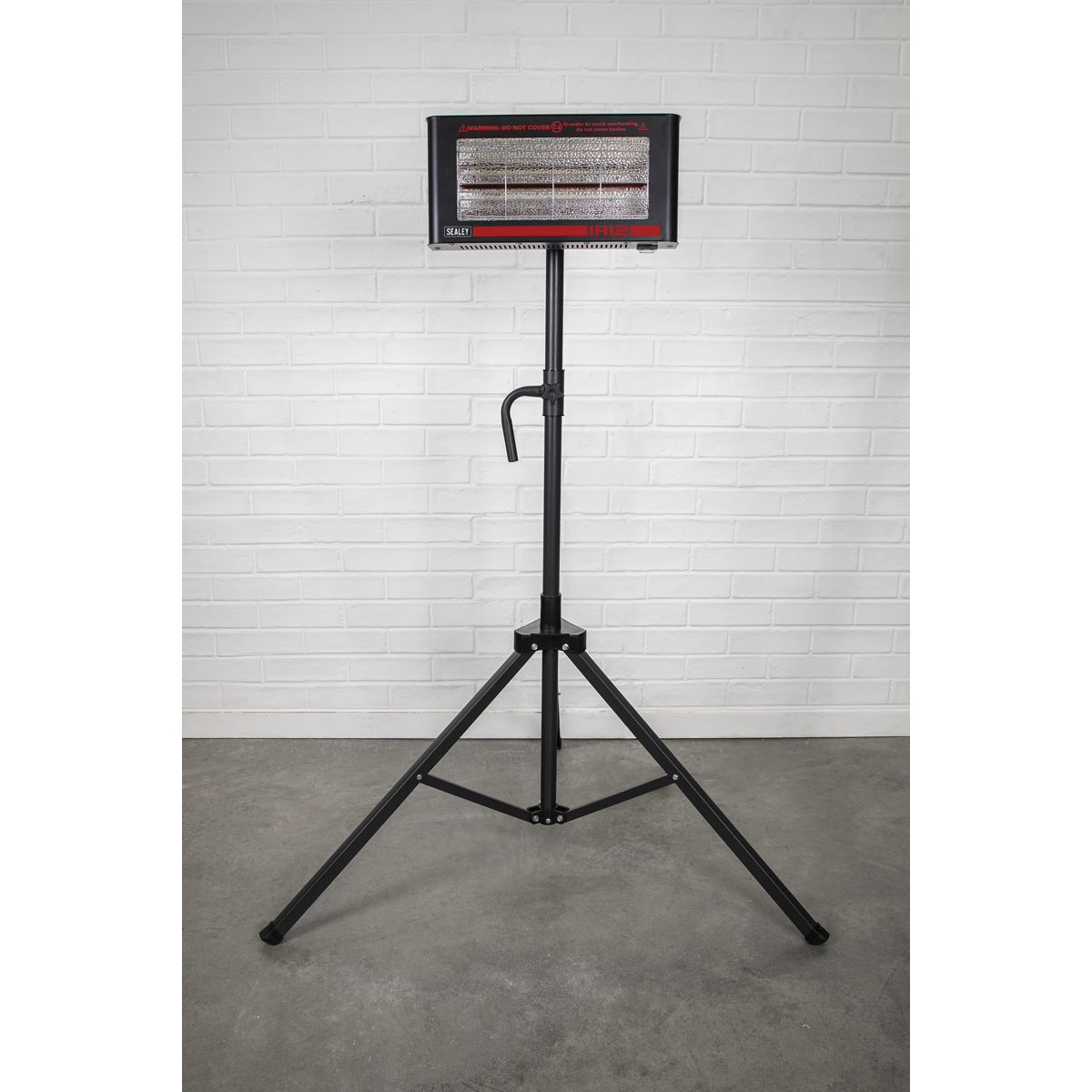 Sealey Infrared Quartz Heater With Tripod Stand 230V 1.2kW Portable IR12CT