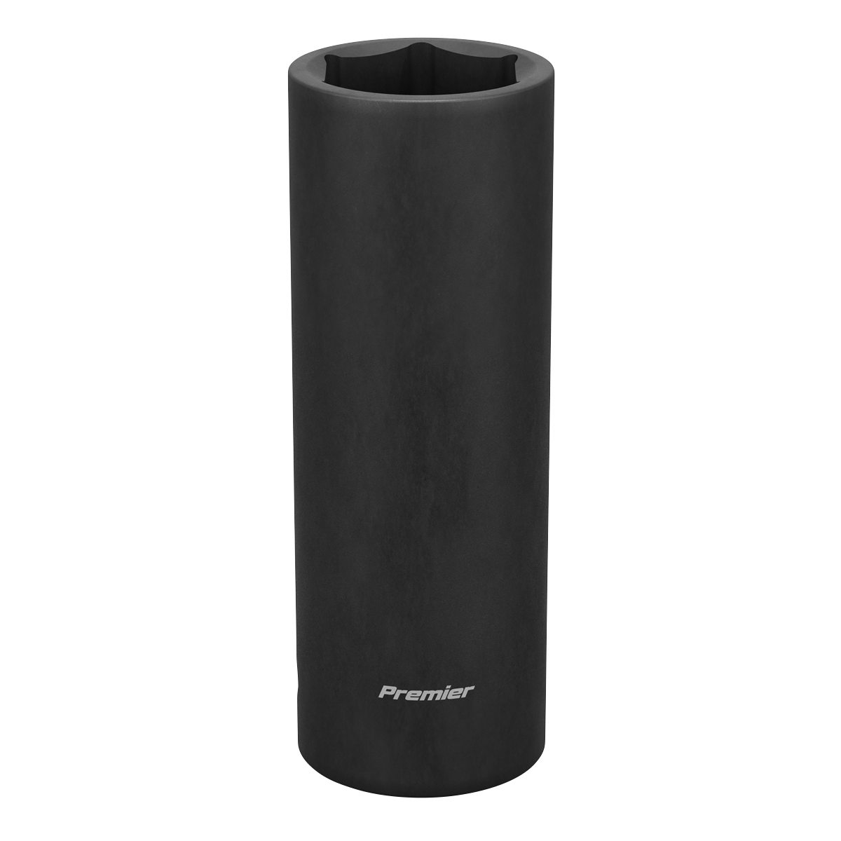 Sealey Impact Socket 19mm Deep 1/2" Square Drive Chrome Vanadium Black IS1219D
