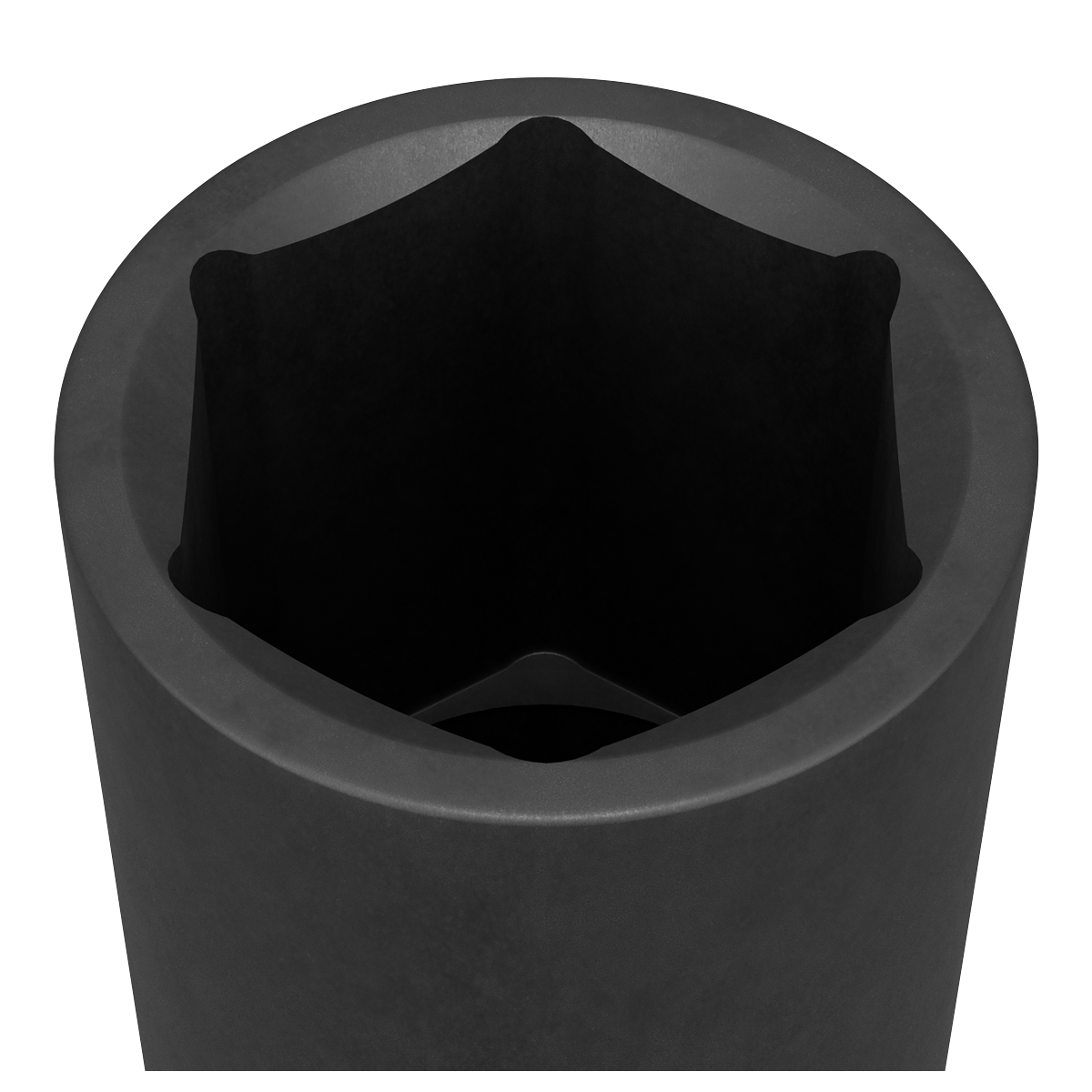 Sealey Impact Socket 27mm Deep 1/2" Square Drive Chrome Vanadium Black IS1227D