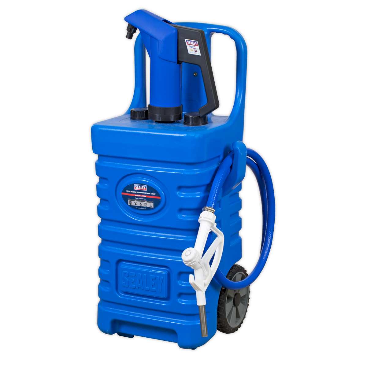 Sealey Mobile Dispensing Tank 55 Litres With AdBlue Pump - Blue DT55BCOMBO1