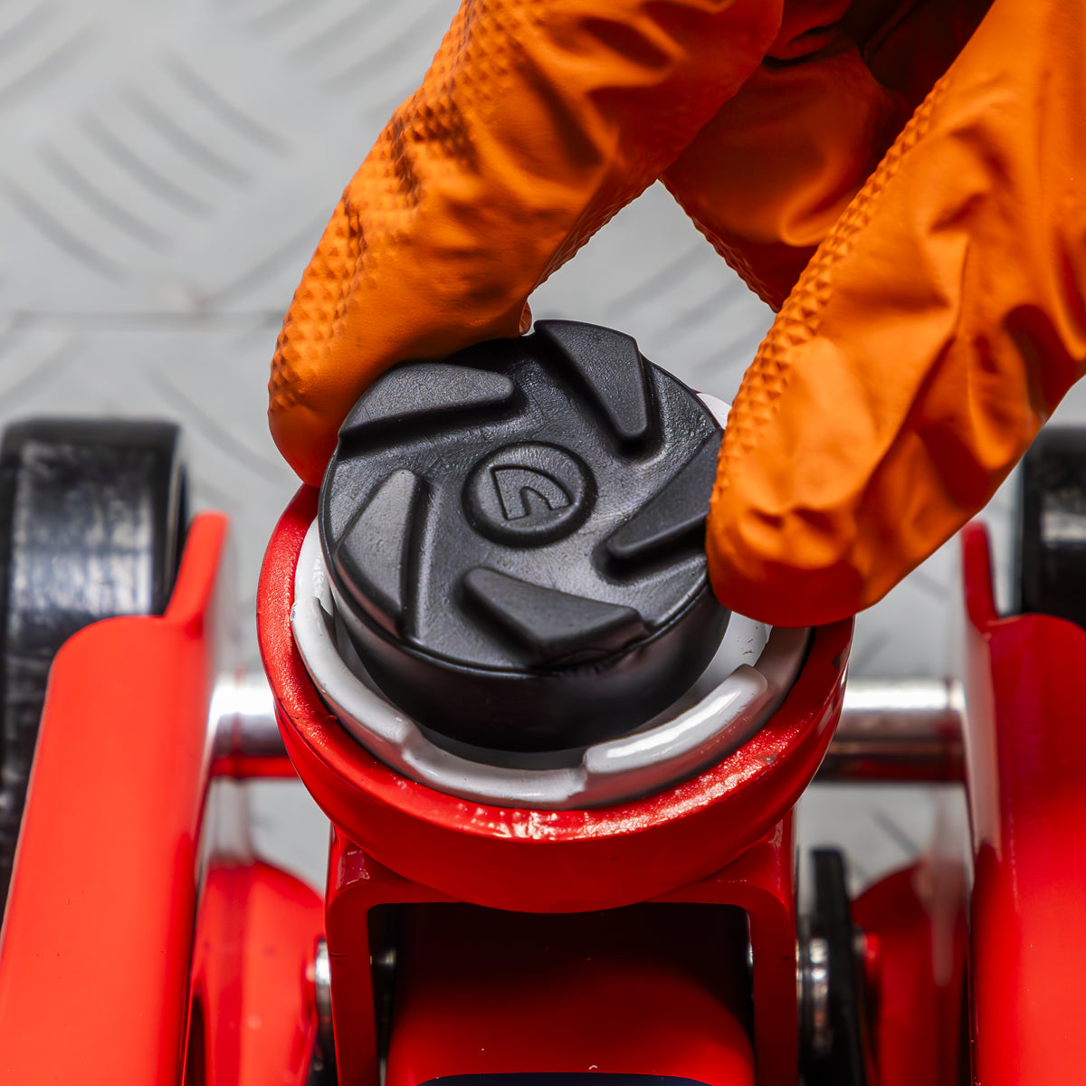 Sealey Safety Rubber Jack Pad Ø36-38mm Type B Fits Ø38-40mm Saddle JP21