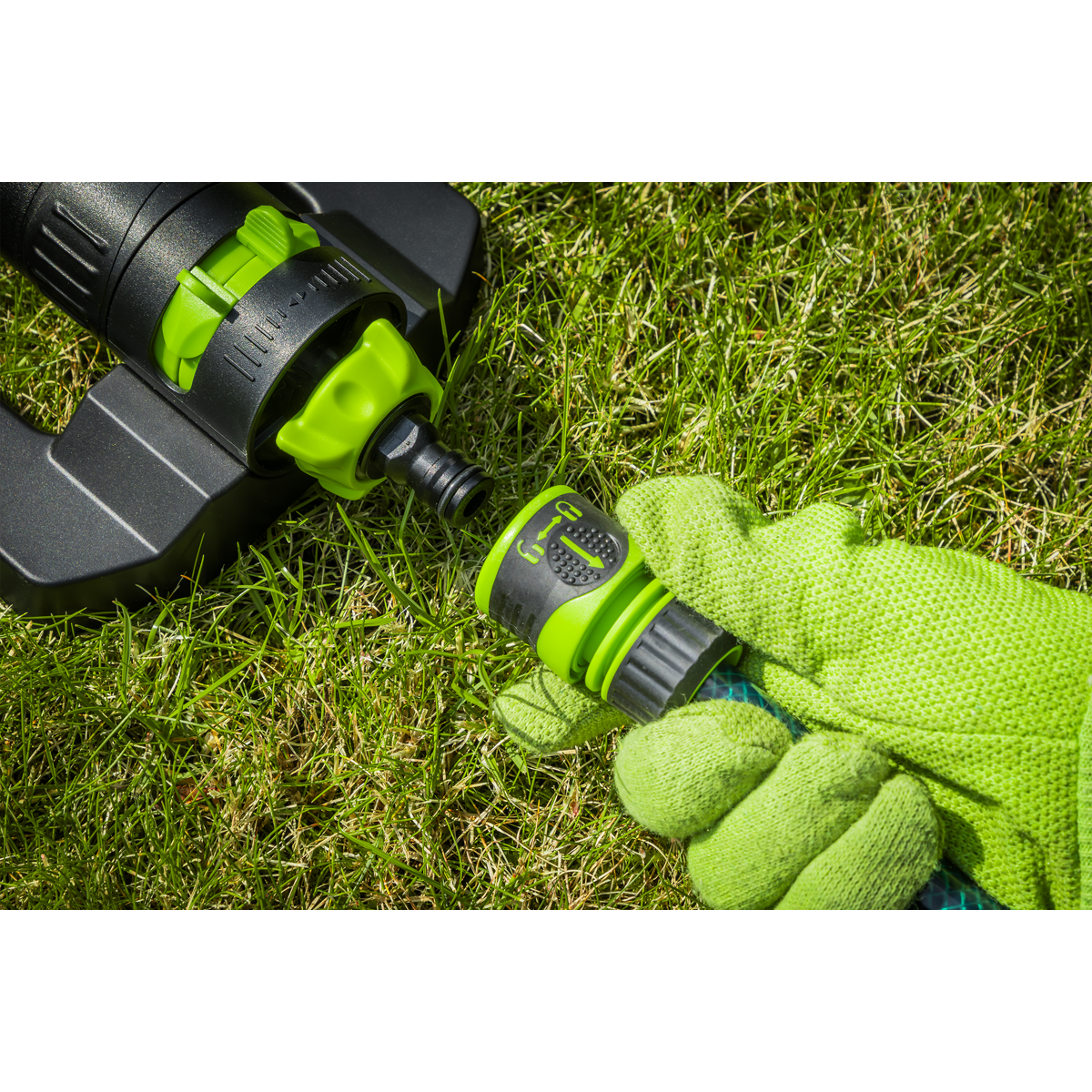 Sealey Oscillating Water Sprinkler With 18 Nozzles Jet Cleaning Tool JS2131
