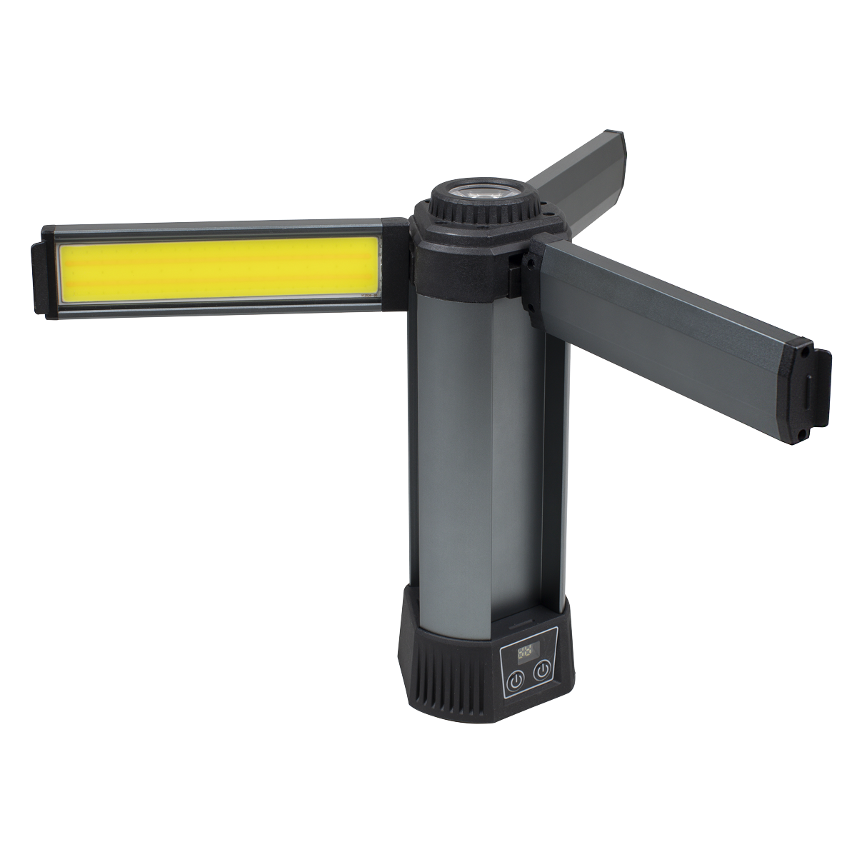 Sealey Rechargeable Flexible Floodlight With Tripod 24W COB LED & 5W LED LED240