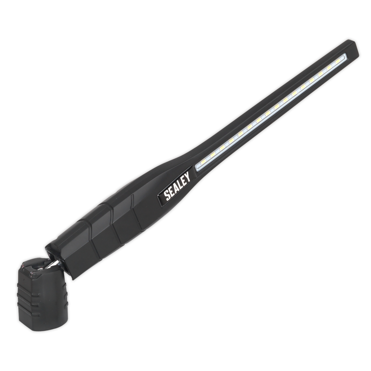Sealey Rechargeable Slim Inspection Lamp 360 Degree 8W 1W SMD LED Black LED3604