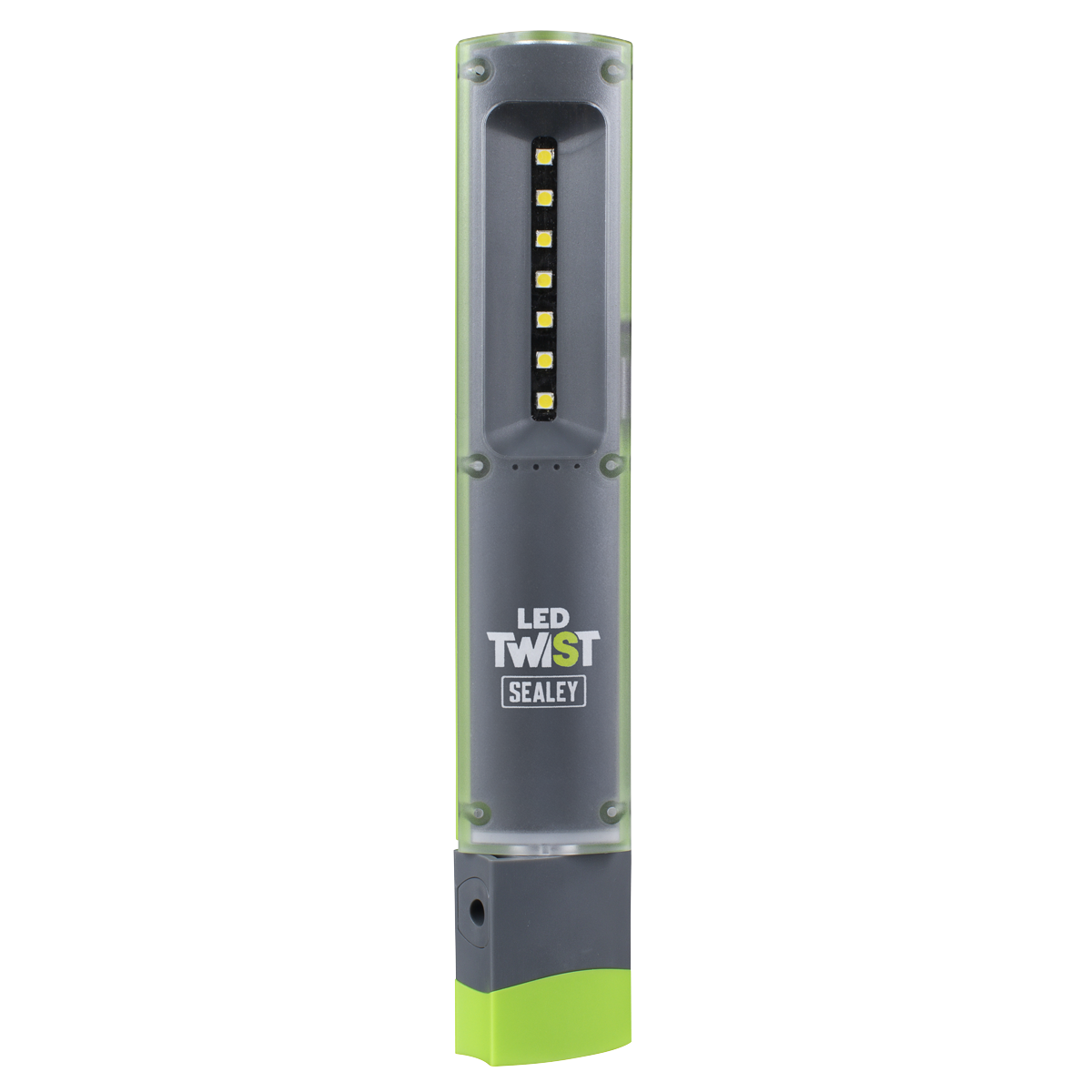 Sealey LED Twist Rechargeable Inspection Light 2W & 1W SMD LED 3.7V LED401G