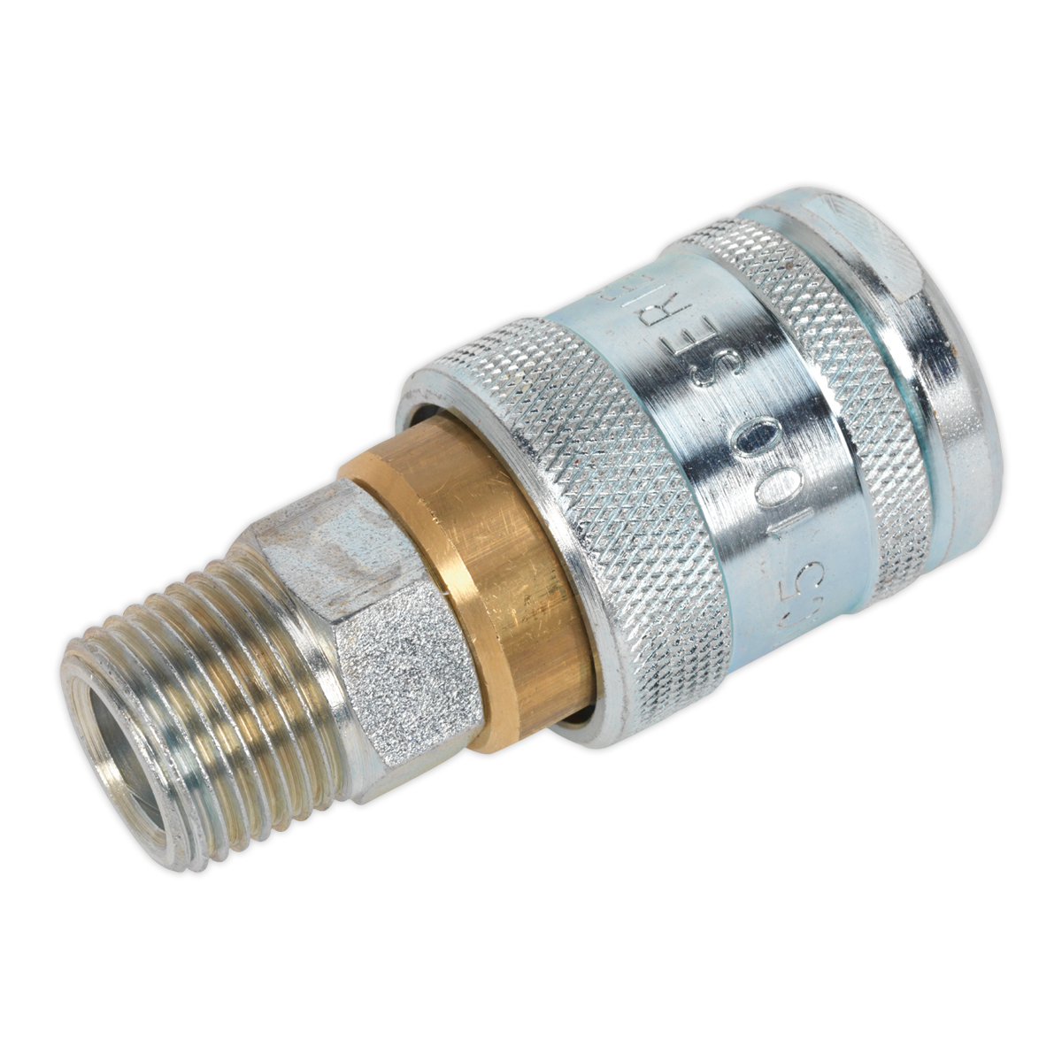 Sealey Coupling Body For Heavy Portable Tools Male Thread - 1/2" BSPT AC23