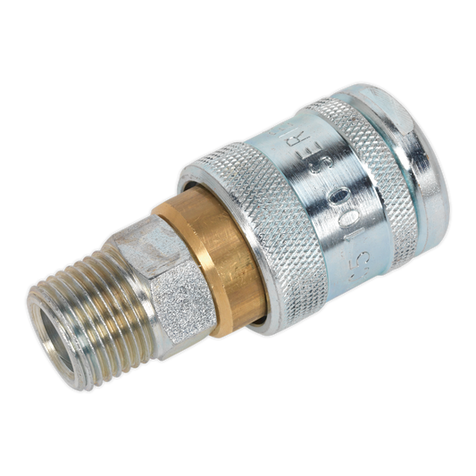 Sealey Coupling Body For Heavy Portable Tools Male Thread - 1/2" BSPT AC23