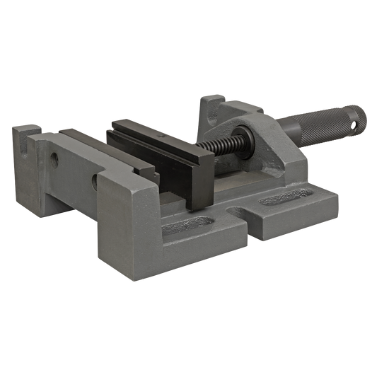 Sealey Drill Vice 100mm 3-Way Mounting, On Side, End Or Base - Grey DV3D