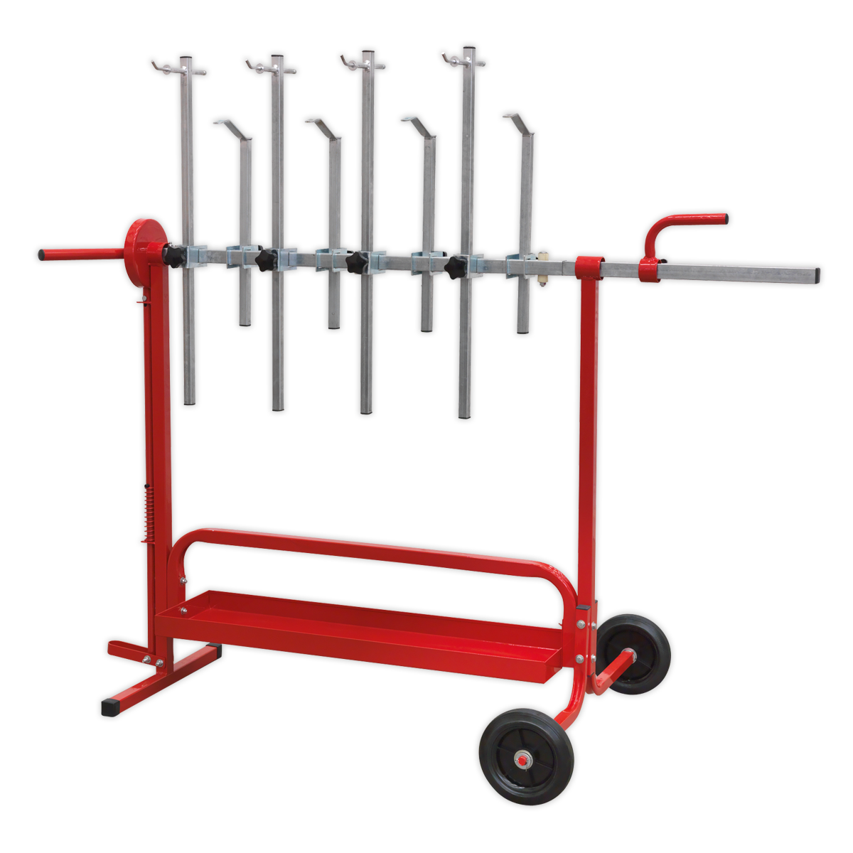 Sealey Rotating Universal Panel Stand With Built-In Tool Tray Storage MK62