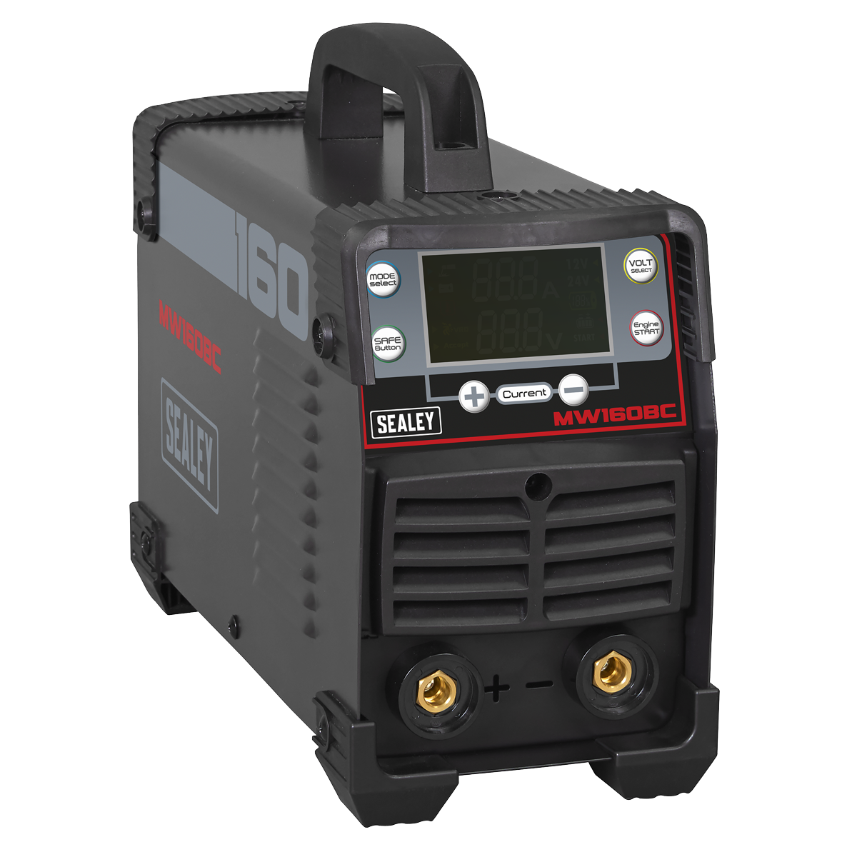 Sealey MMA Inverter Welder & Battery Charger/Starter LED Display 200A MW160BC