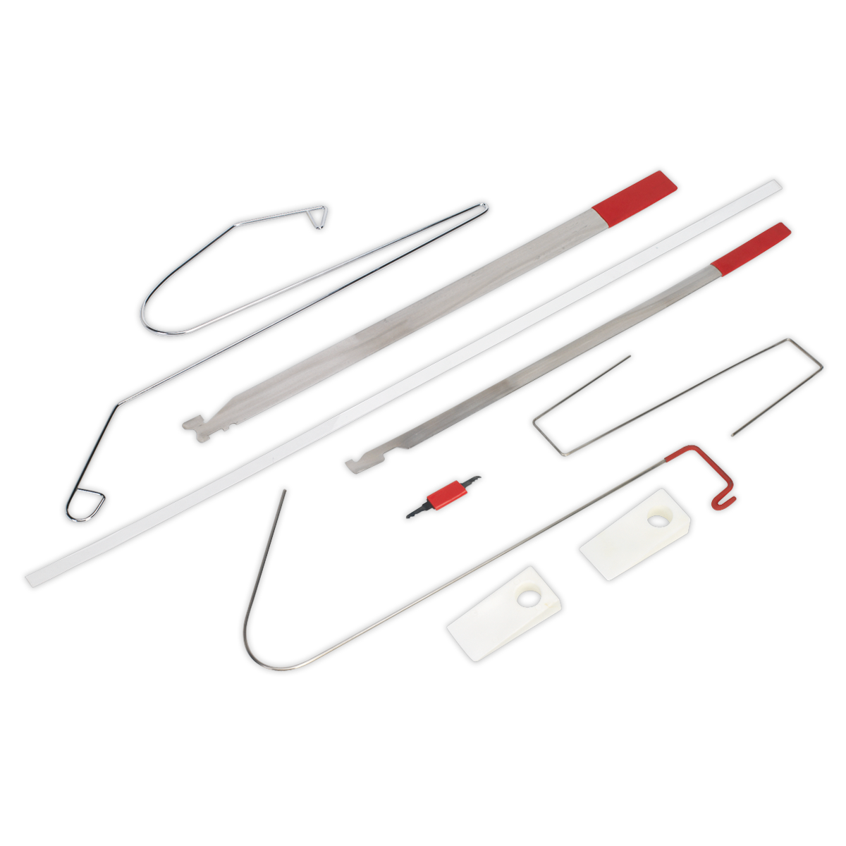 Sealey Emergency Car Opening Kit Includes Window Wedges Strip Type Catches EC95