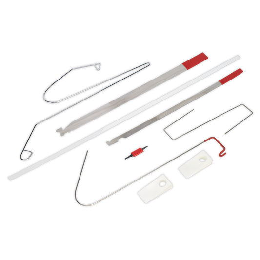 Sealey Emergency Car Opening Kit Includes Window Wedges Strip Type Catches EC95
