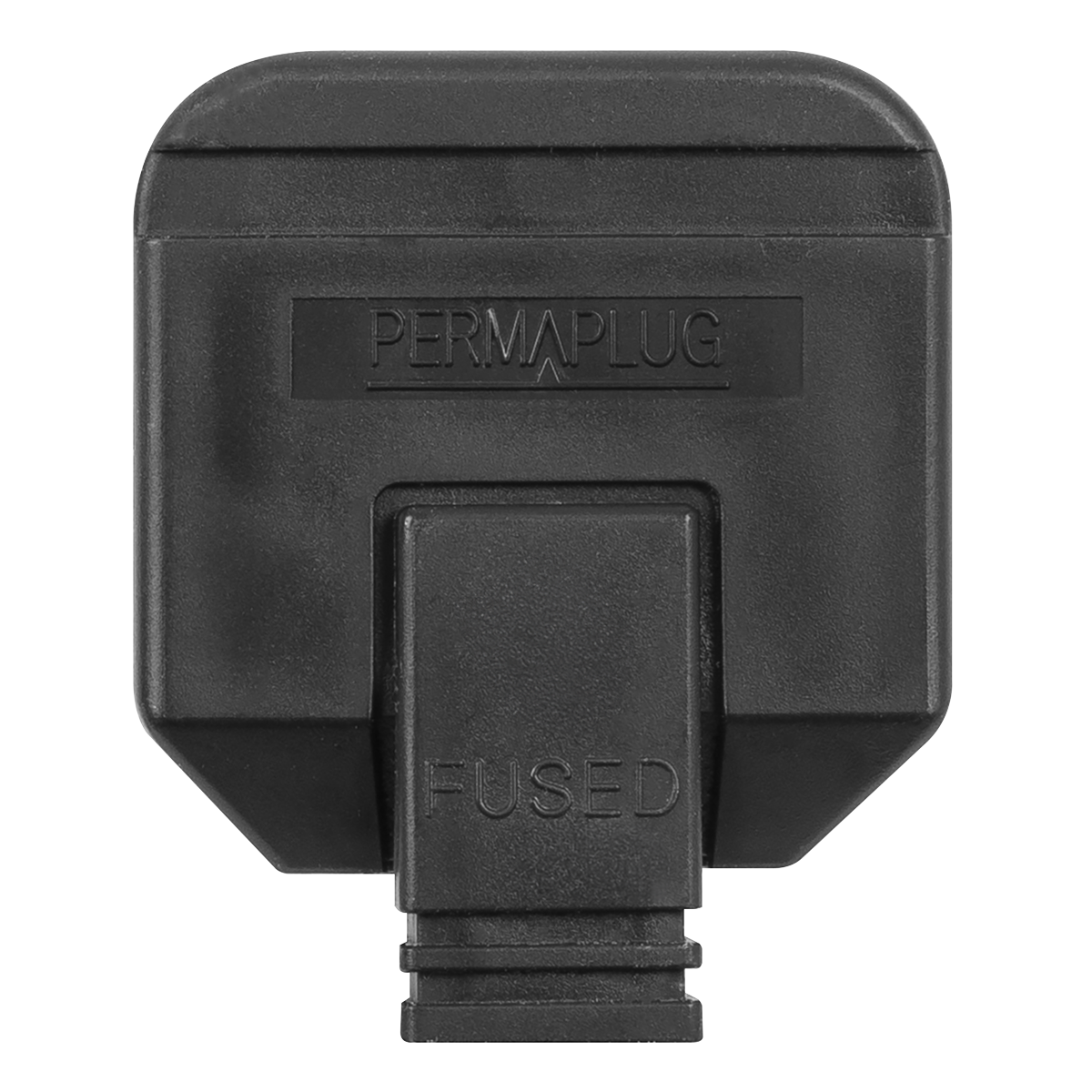 Sealey Rubber Plug 13Amp Heavy Duty Garage & Workshop Use - Black PL/13/3S