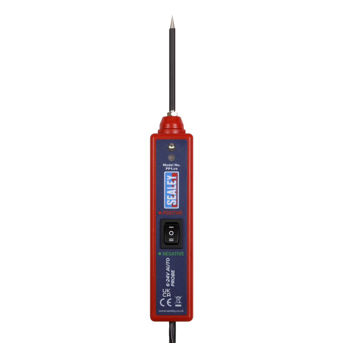 Sealey Circuit Electrical Tester Auto Probe 6-24V With 4.5 Meters Cable PP1