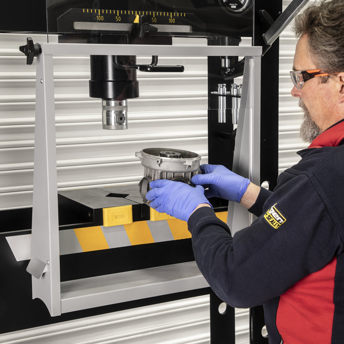 Sealey Safety Guard For PPF501S Viking Air Hydraulic Press Sliding Ram PPFSG3