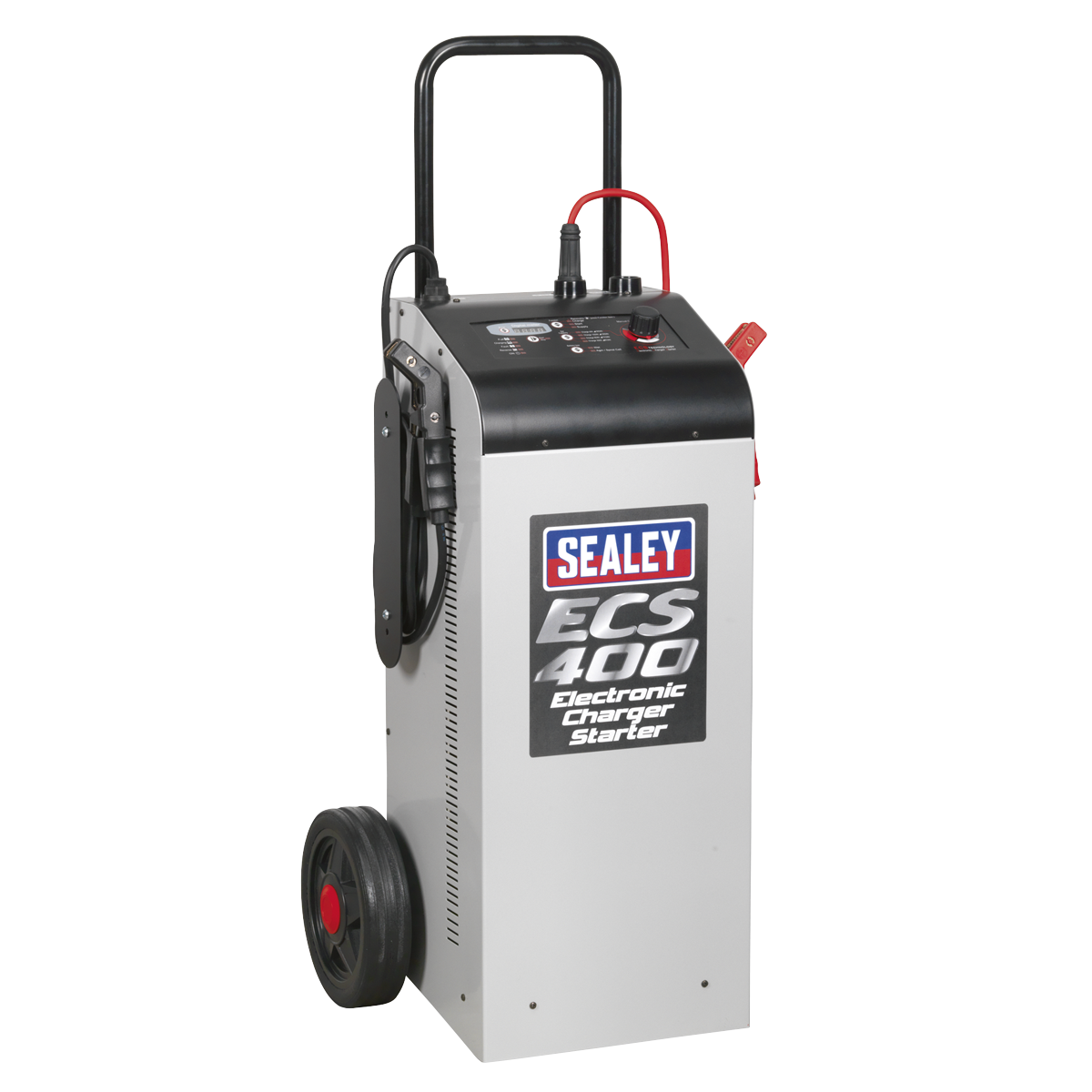 Sealey Fully Electronic Starter Charger Maintainer 400A 75A 12V 24V ECS400