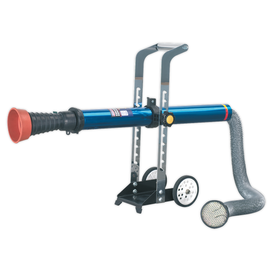 Sealey Exhaust Fume Extractor With Additional 3m Flexible Ducting EFS07