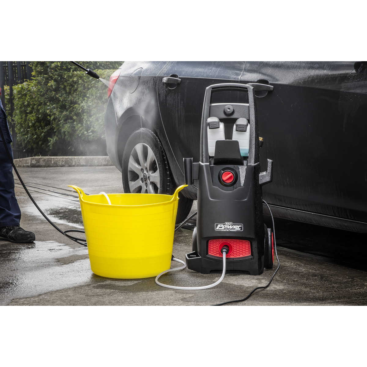Sealey Pressure Washer 140bar TSS & Rotablast Nozzle Professional 230V PW2200