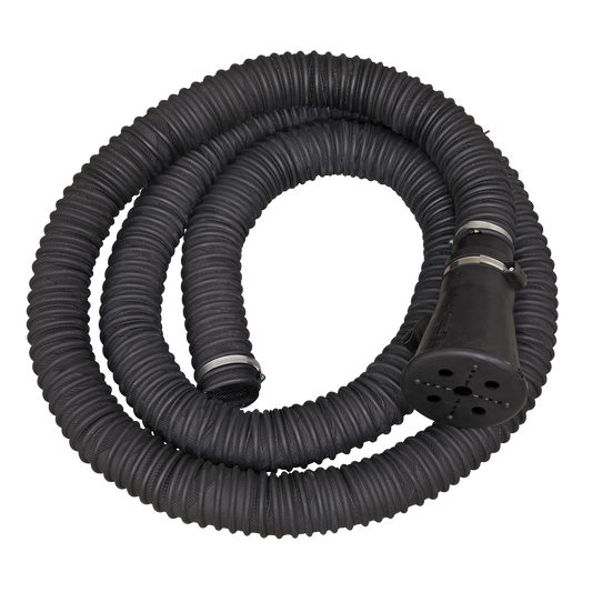 Sealey Single Hose 75mm Diameter 5m Long For EFS101 EFS102 Extraction EFS100H1