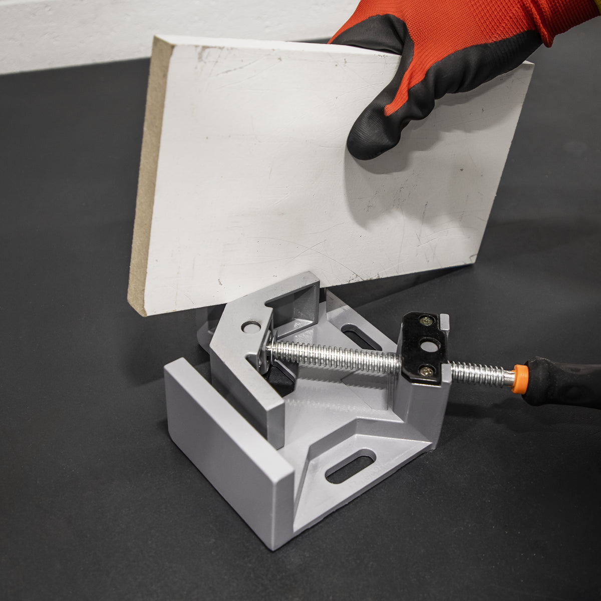 Sealey Swing Jaw Corner Clamp 95mm Width 68mm Opening Aluminium Casting RC70
