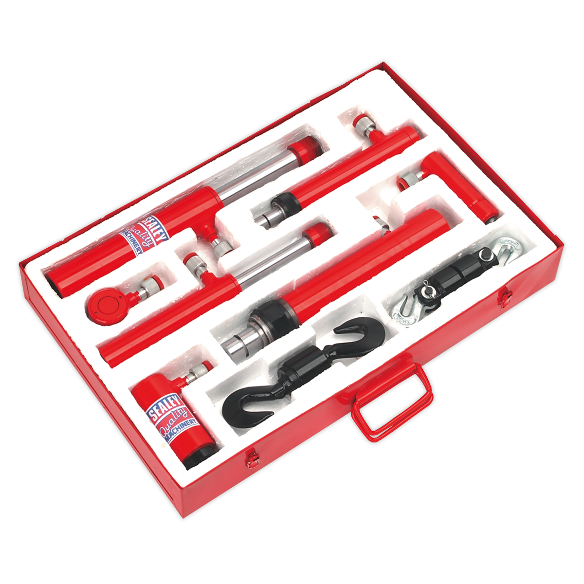 Sealey Specialist Push And Pull Ram Set 2 Tonne - 10 Tonne Garage RE97XCKIT