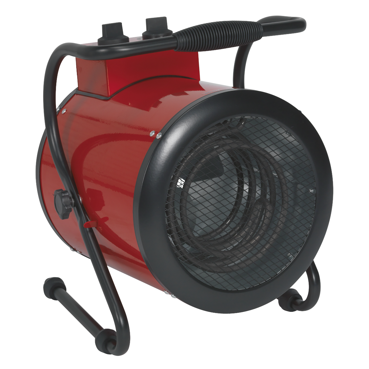 Sealey 3kW Industrial Fan Heater With 2 Heat Settings Thermostat Control EH3001