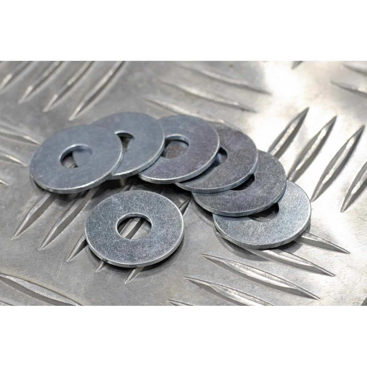 Sealey Repair Washer M8 x 25mm Zinc Plated Pack of 100 Pieces With Bag RW825