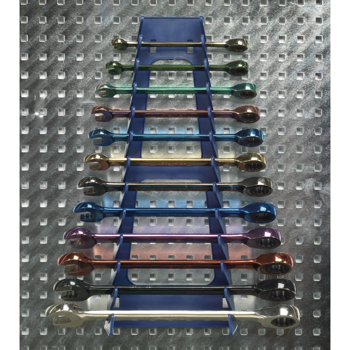 Sealey Wall Storage Pegboard Set With Four Composite Boxes 34 Pieces S01102