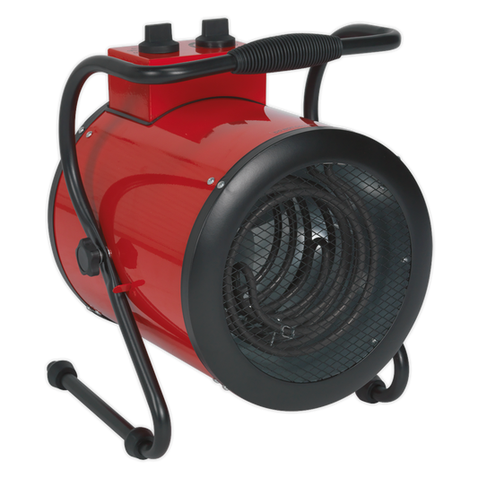Sealey Industrial Fan Heater With Auto Cooling System 5kW 415V 3-Phase EH5001