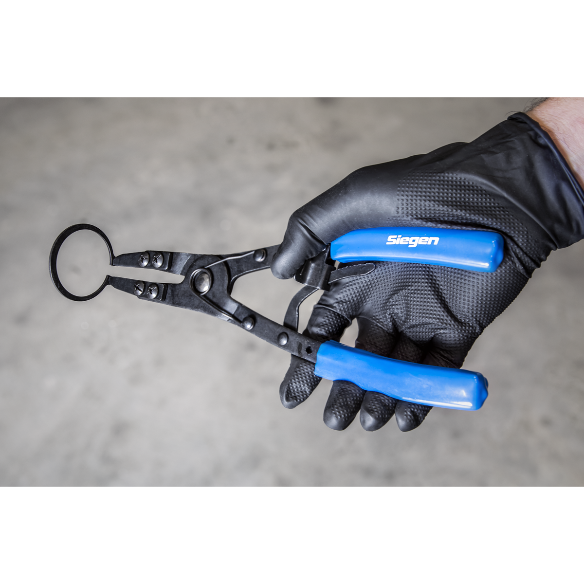 Sealey Circlip Pliers Set Internal/External Chunky Grip PVC Handles 265mm S0553