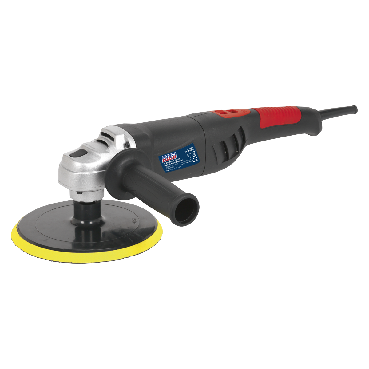 Sealey Polisher Digital 180mm 1100W/230V Lightweight 2m Mains Cable ER1700PD