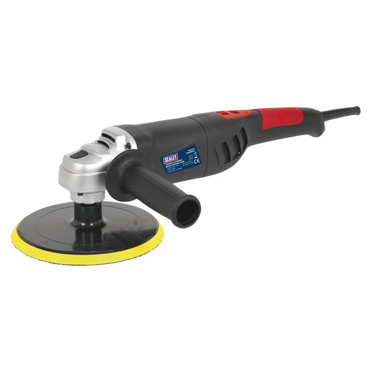 Sealey Polisher Digital 180mm 1100W/230V Lightweight 2m Mains Cable ER1700PD